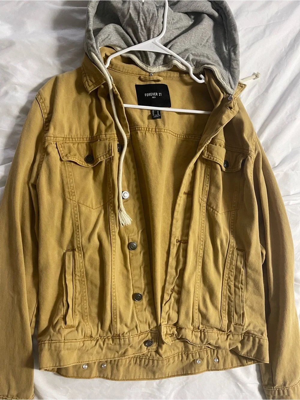 Forever 21 Tan Bomber Jacket